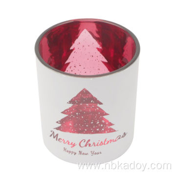 CHRISTMAS CANDLE HOLDER CENTERPIECE